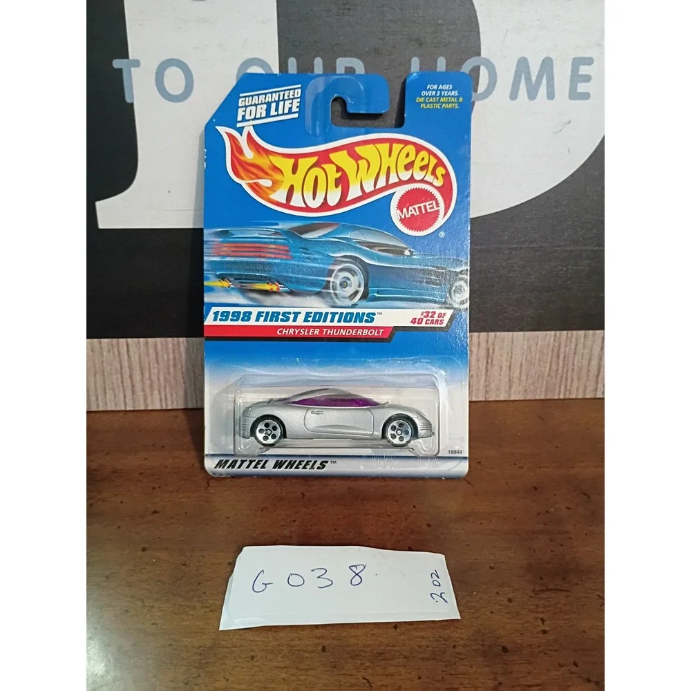 Hot Wheels 1998 First Editions Chrysler Thunderbolt Silver 18844 Collector‎ 671